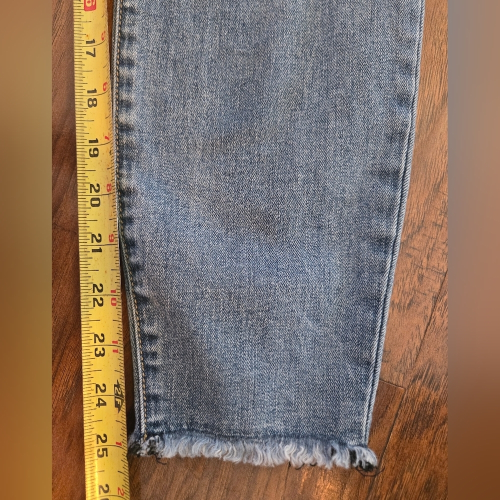 Kut From The Kloth Raw Hem Skinny Jean Size 8 - Picture 10 of 10